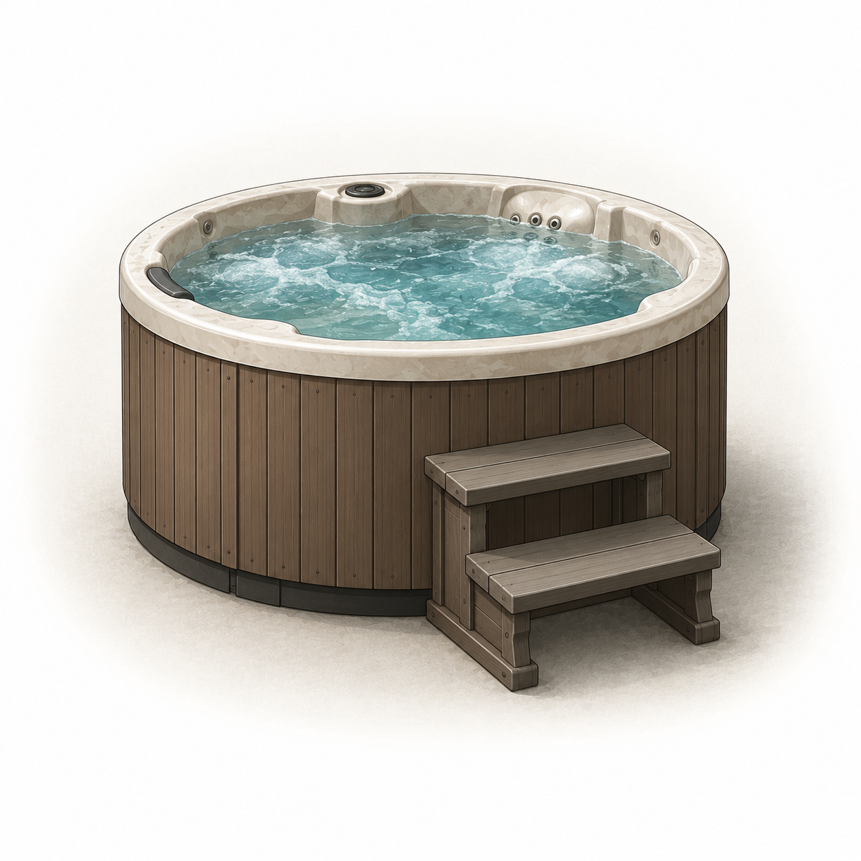 A hot tub on a short-term rental deck, the wellness amenity guests filter for first.
